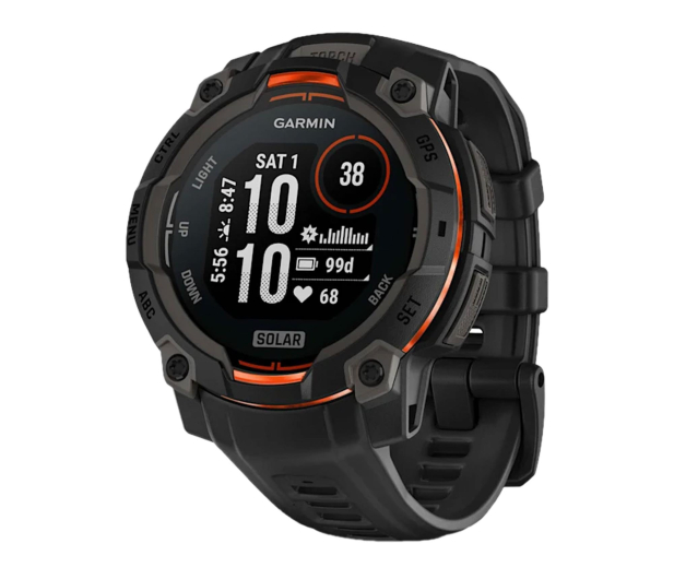 Garmin Instinct 3 Solar 45mm Black - 1516745 - zdjęcie